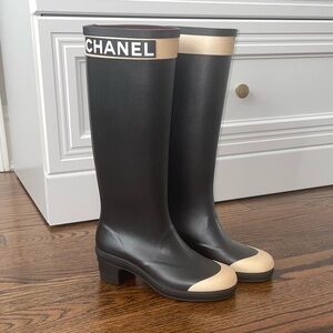 Chanel Wellington Rain Boots